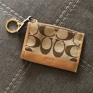 COACH Keychain Card Holder